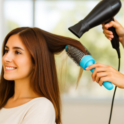 Hair Styling at Radiance Salon